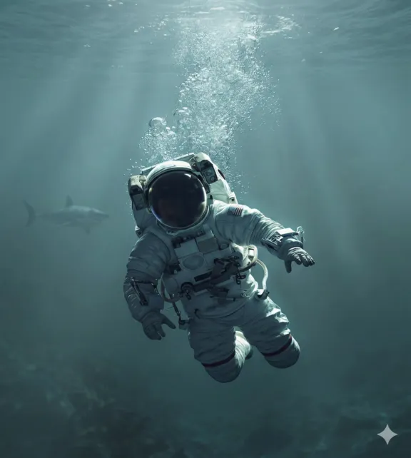 Astronaut in the Ocean